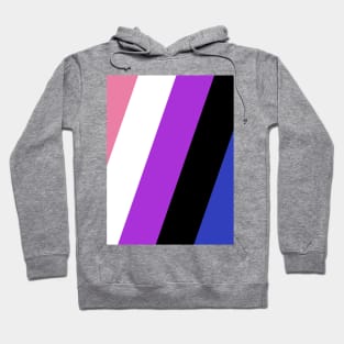 Proud Gender Fluid Pride Flag (Proud LGBTQ+ Community Pride Flag) v2 Hoodie